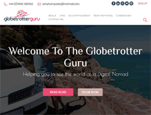 Tablet Screenshot of globetrotterguru.com